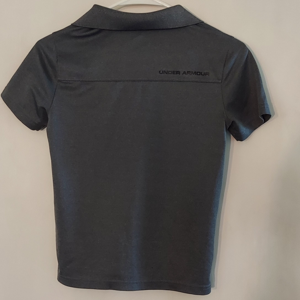 Youth Under Armour Heatgear polo shirt- unisex - Picture 4 of 7